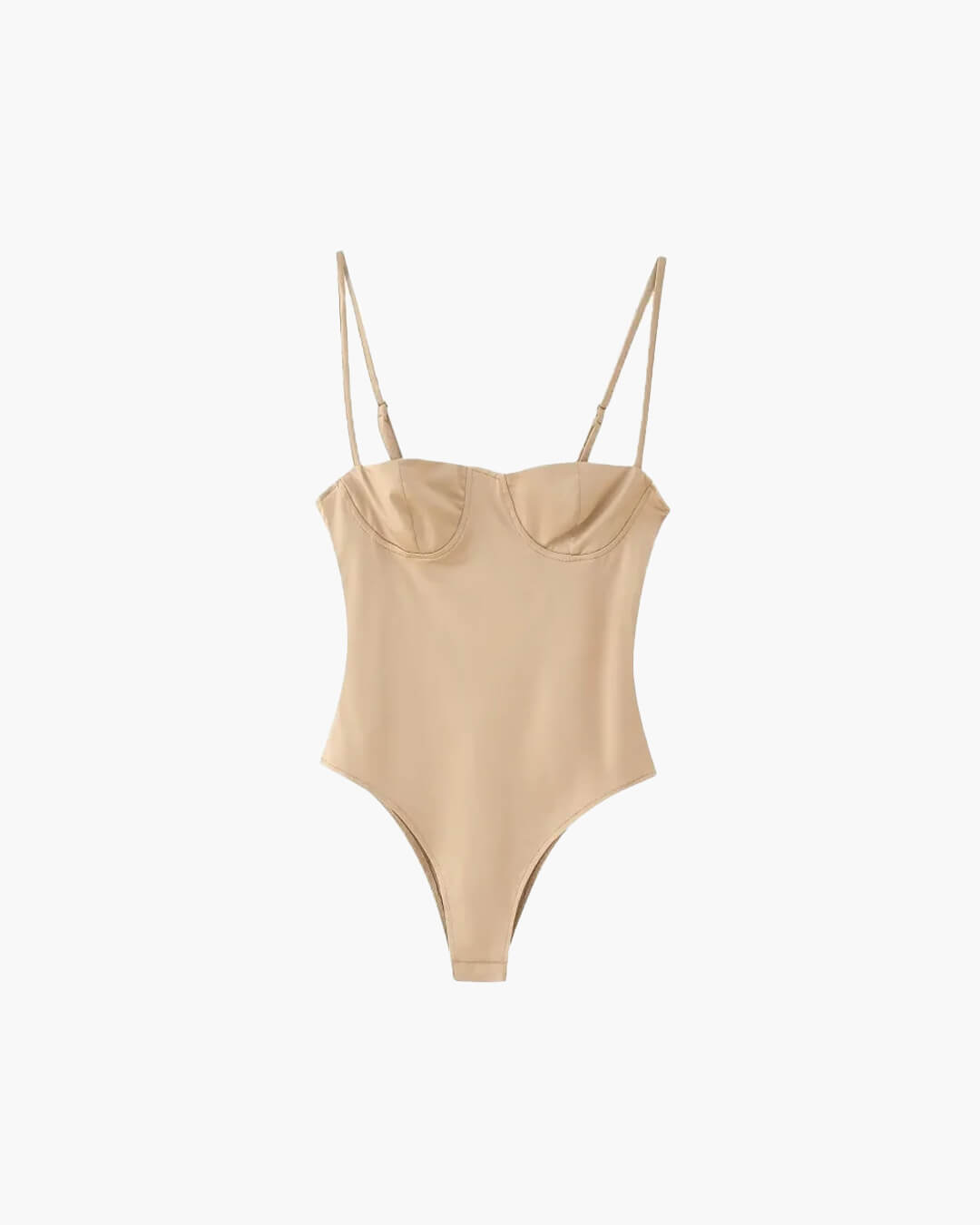 Riley satin camisole body