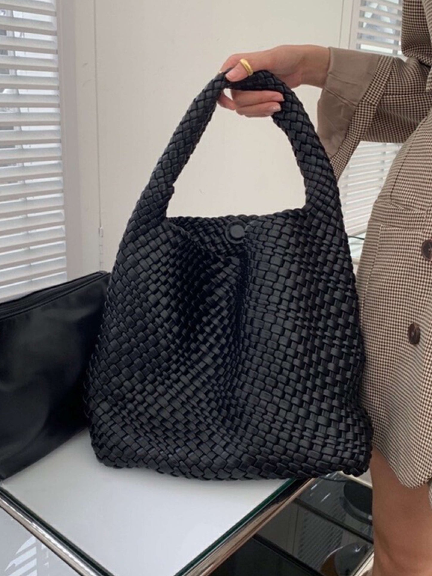 Sac cabas tissé Cara XL