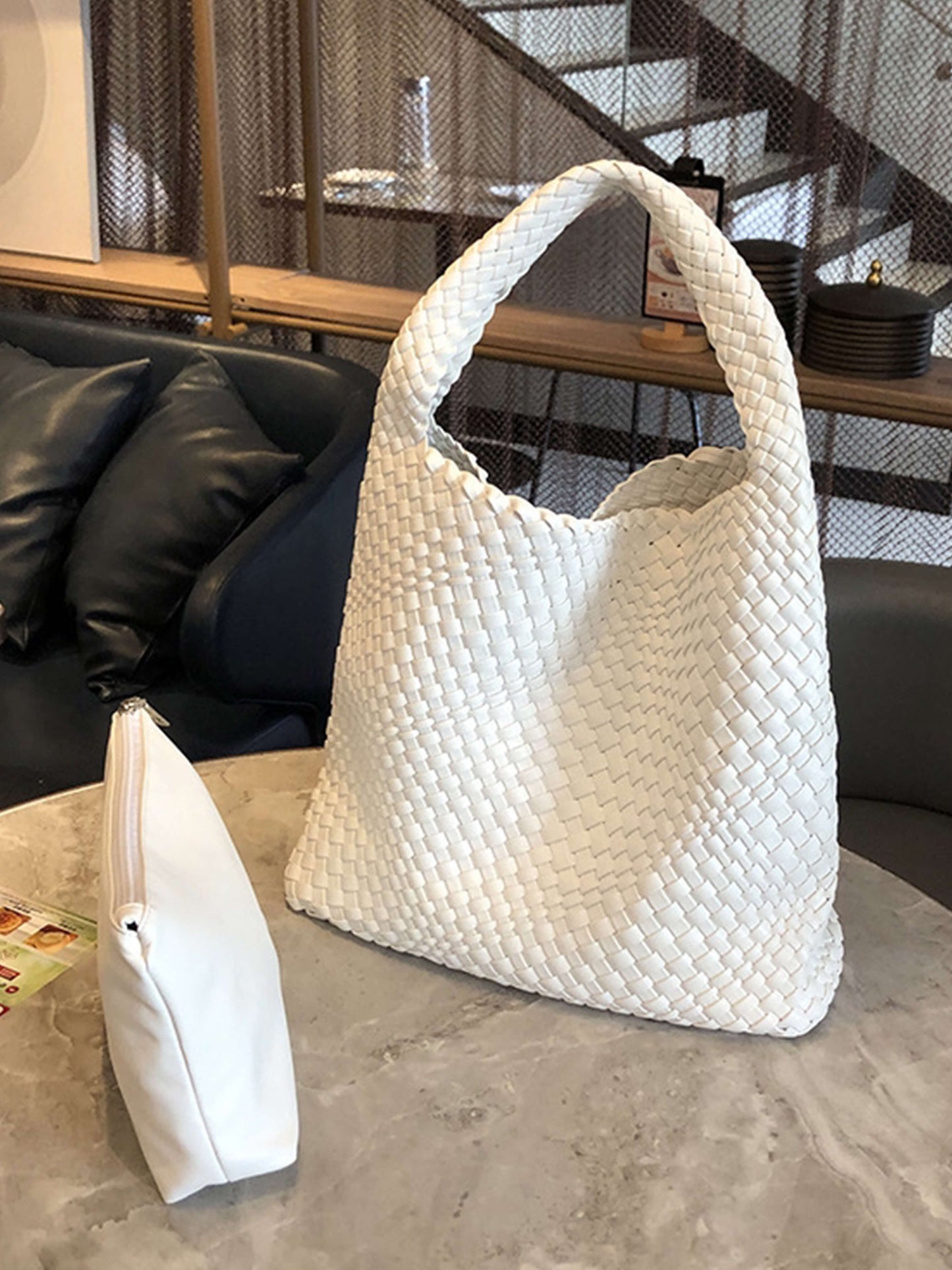 Sac cabas tissé Cara XL