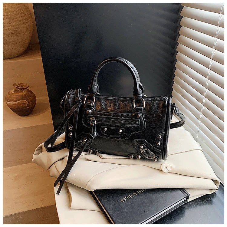 SEAME - Dahlia - Women's Tote Bag with Adjustable Shoulder Strap & Spacious Interior Black