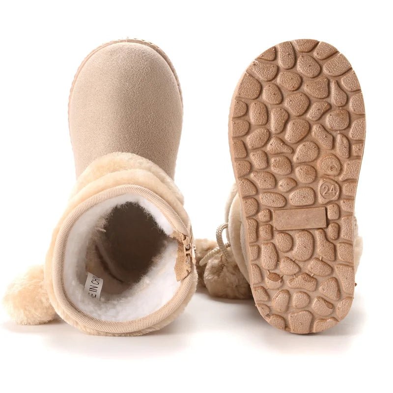 SEAME - Daniela Toddlers Boots Creme 21