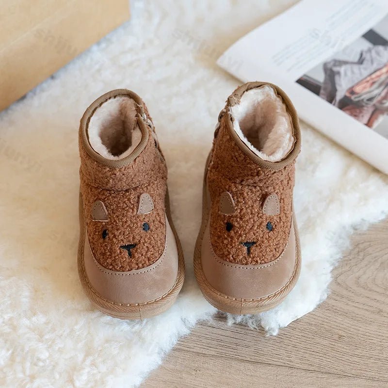 SEAME - Ella Toddler Snow Boots Brown 20