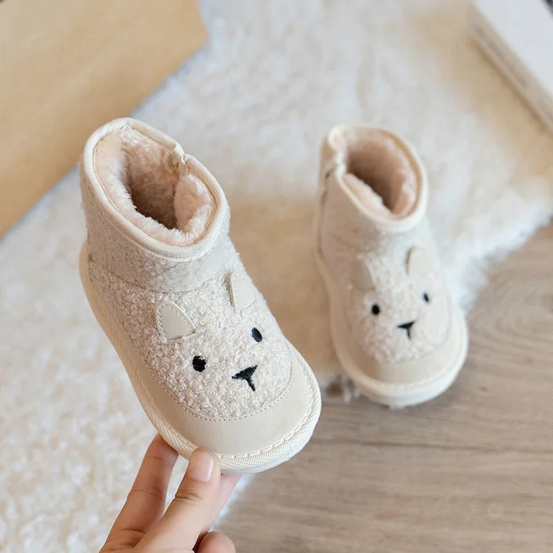 SEAME - Ella Toddler Snow Boots Creme 20