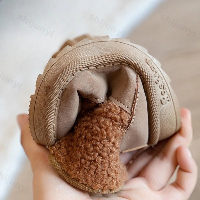 SEAME - Ella Toddler Snow Boots Creme 20