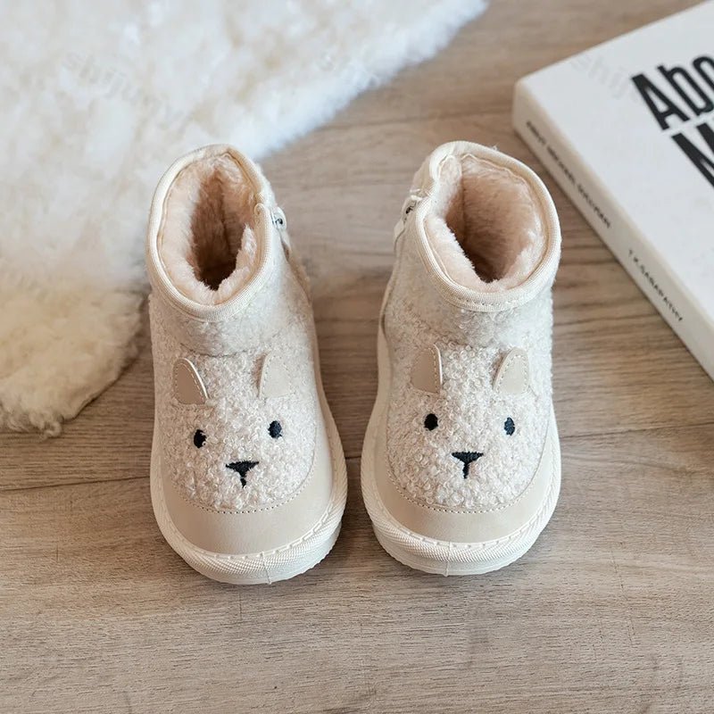 SEAME - Ella Toddler Snow Boots Creme 20