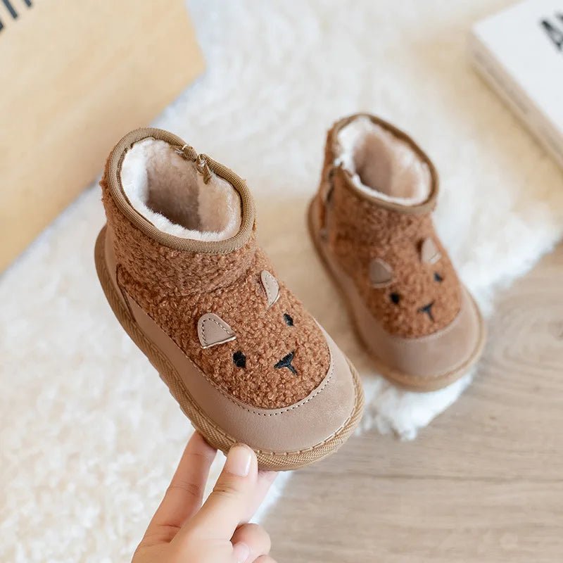 SEAME - Ella Toddler Snow Boots Creme 20