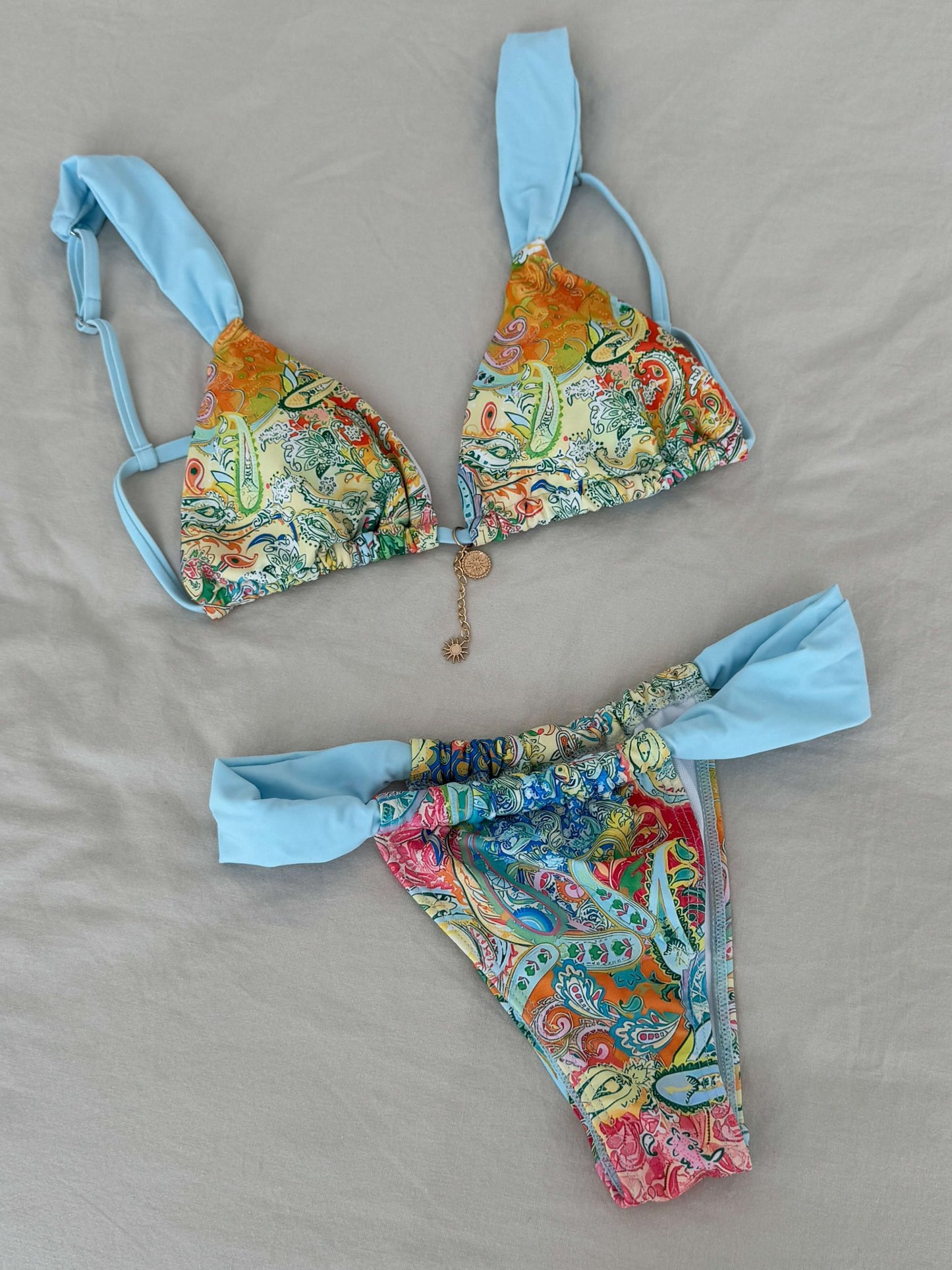 Seame - Kate Bikini Set Blue S
