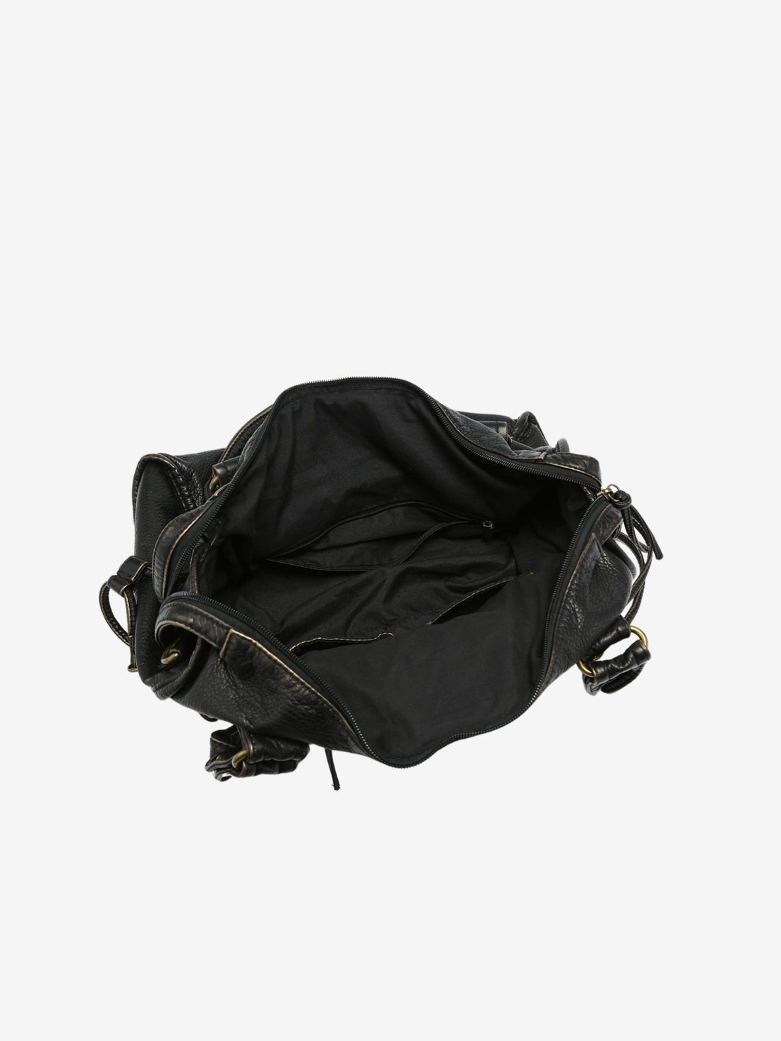 SEAME - SEAME - Black Shoulder Bag for Women in High - Quality Vegan Leather, Stylish & Versatile Default