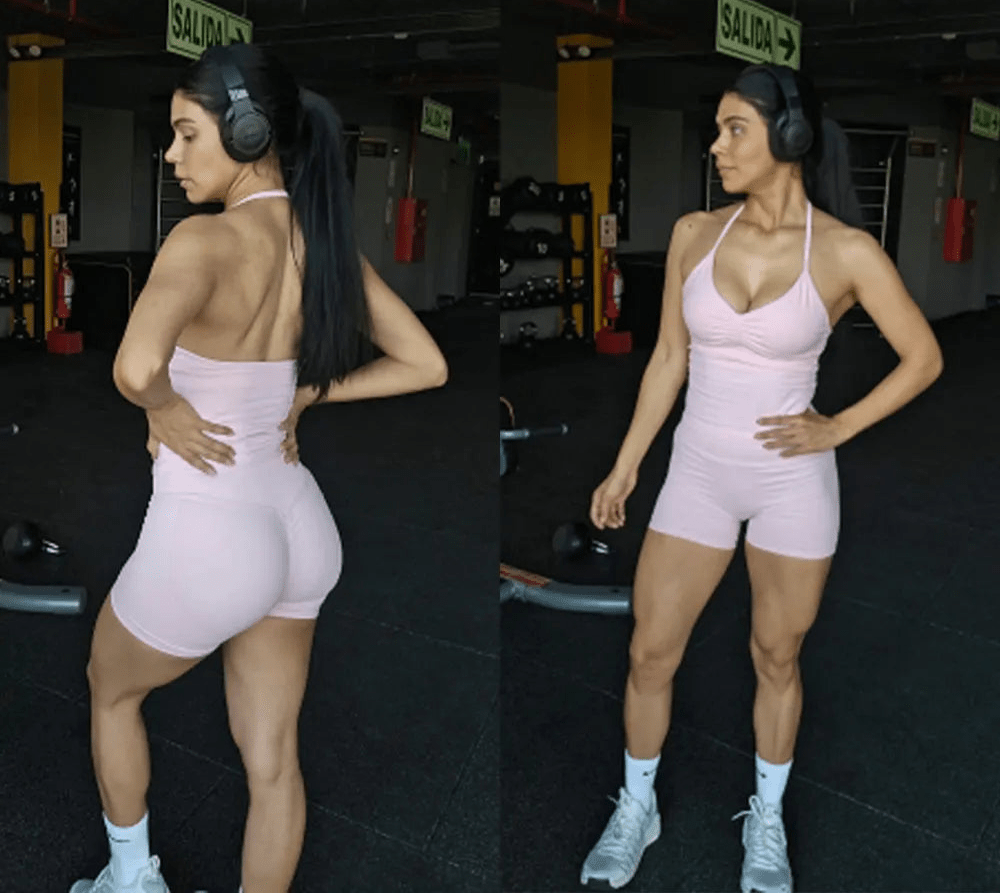SEAME - Seame Women's Sports Top - Longline Strappy Gym & Running Tank Top Light Pink XS
