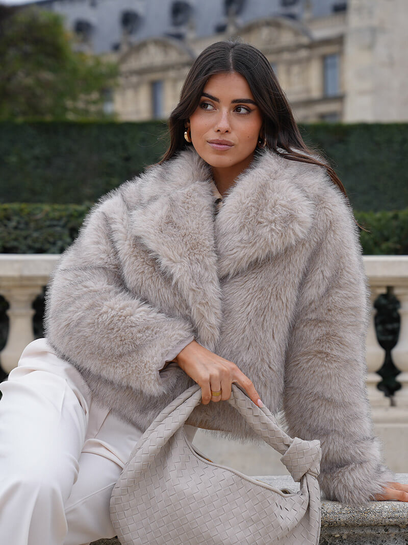 Jenna Faux Fur Coat - SEAME Store