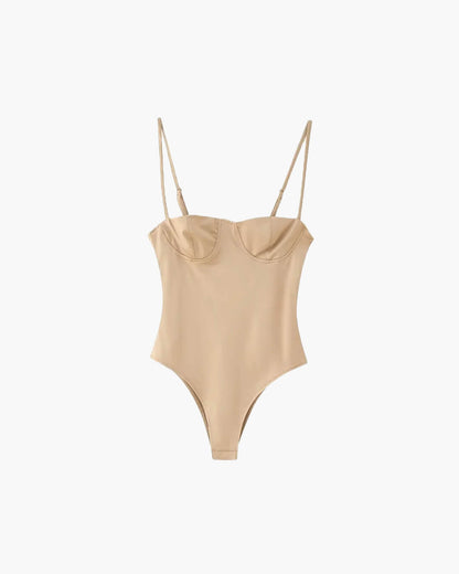 Riley satin camisole body