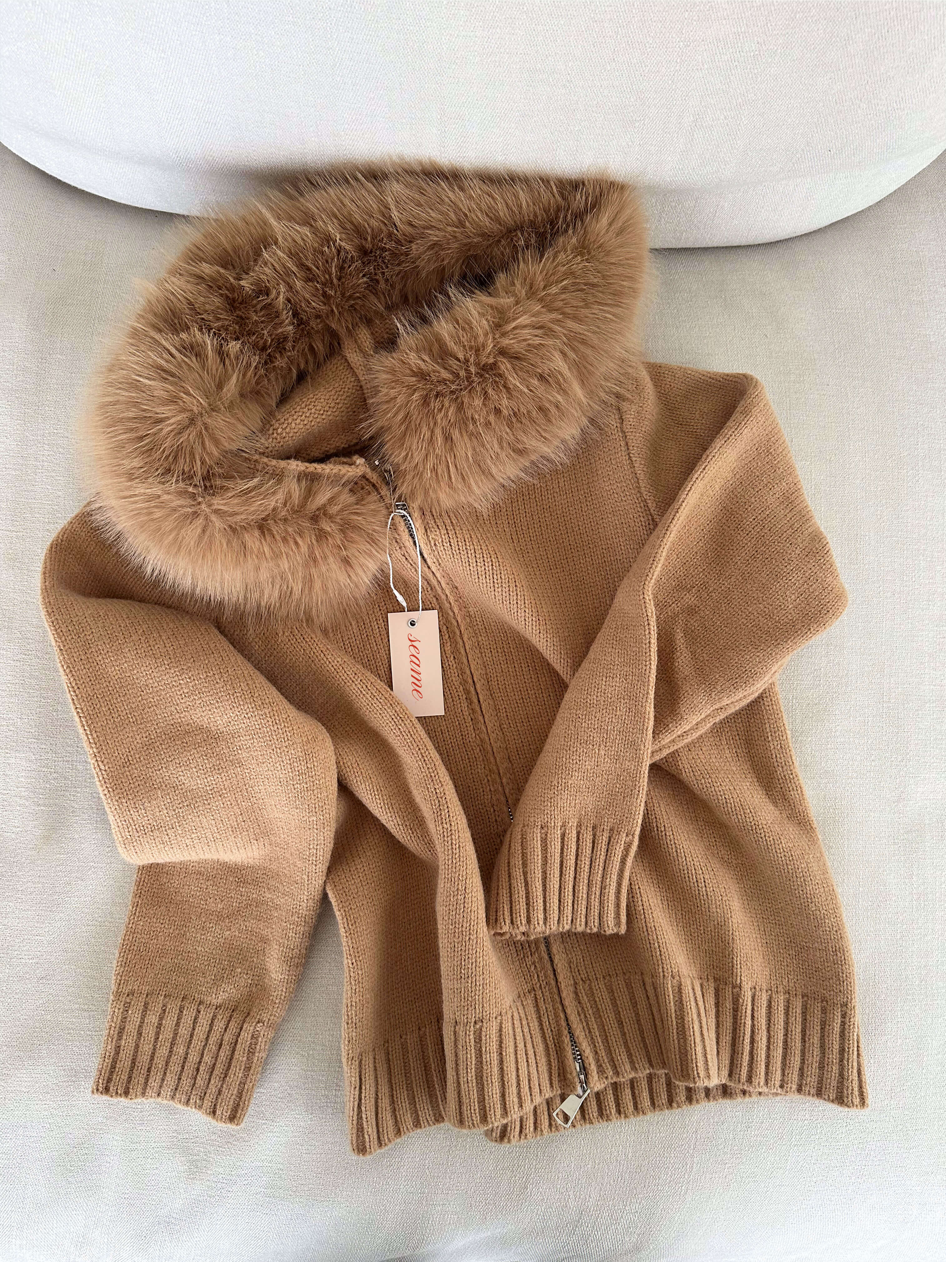 Alison faux fur Jacket - SEAME