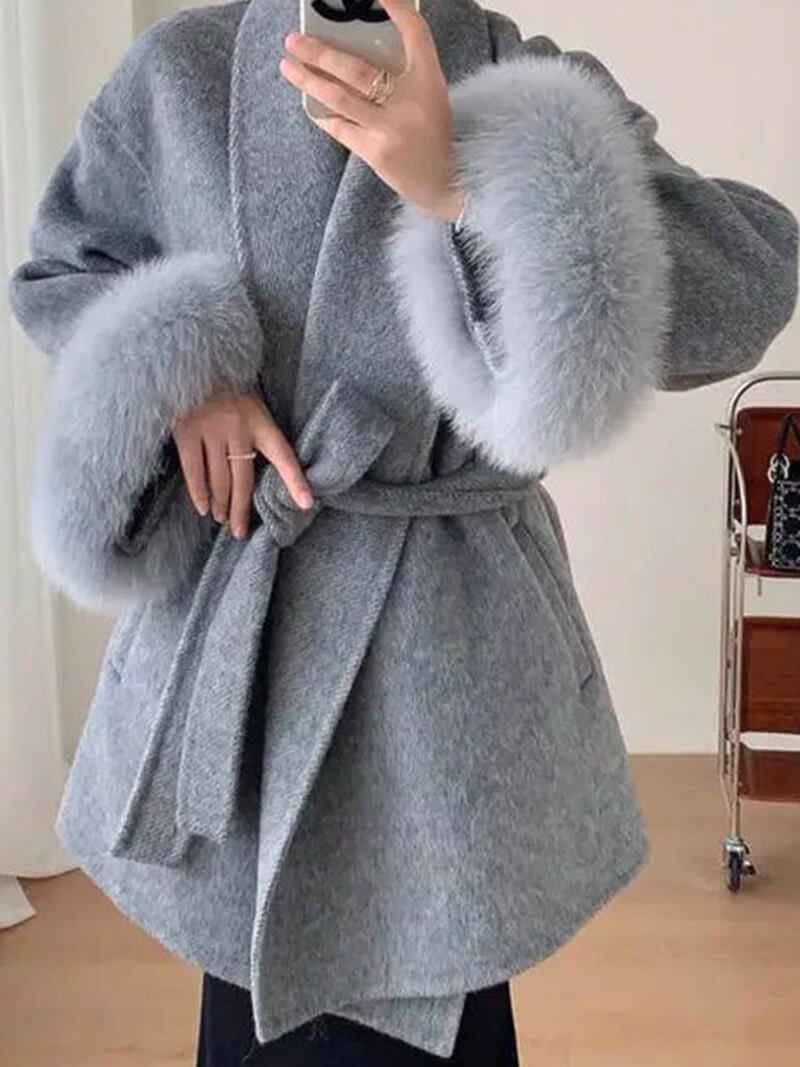 Grace Faux Fur Coat - SEAME Store