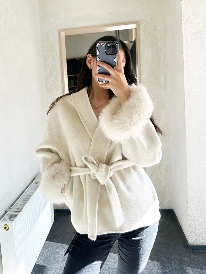 Grace Faux Fur Coat - SEAME Store