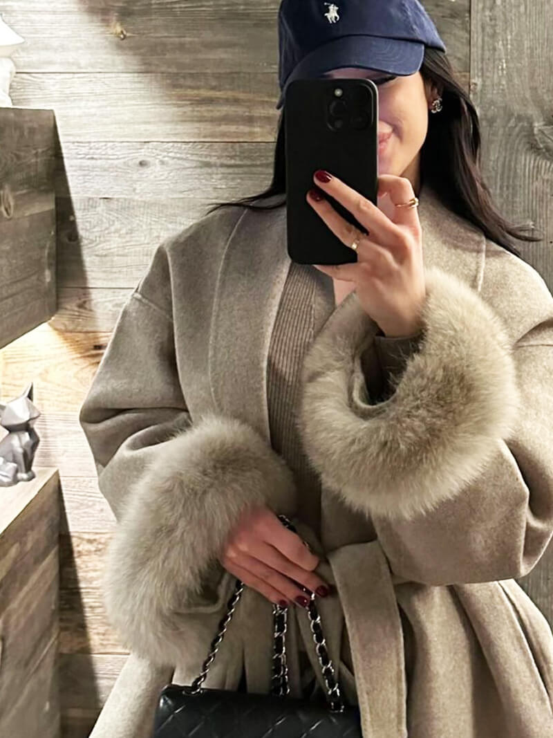 Grace Faux Fur Coat - SEAME Store