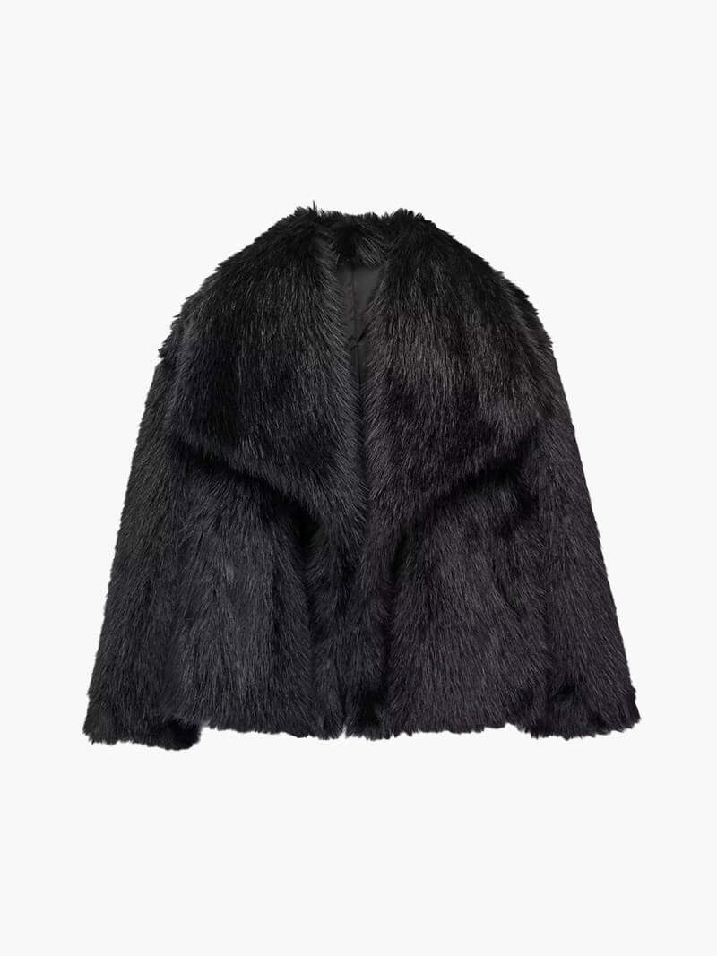 Jenna Faux Fur Coat - SEAME Store