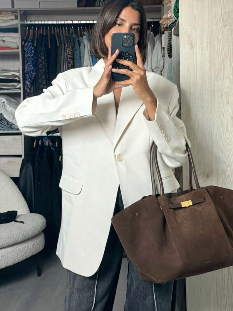 Melanie suede bag - SEAME