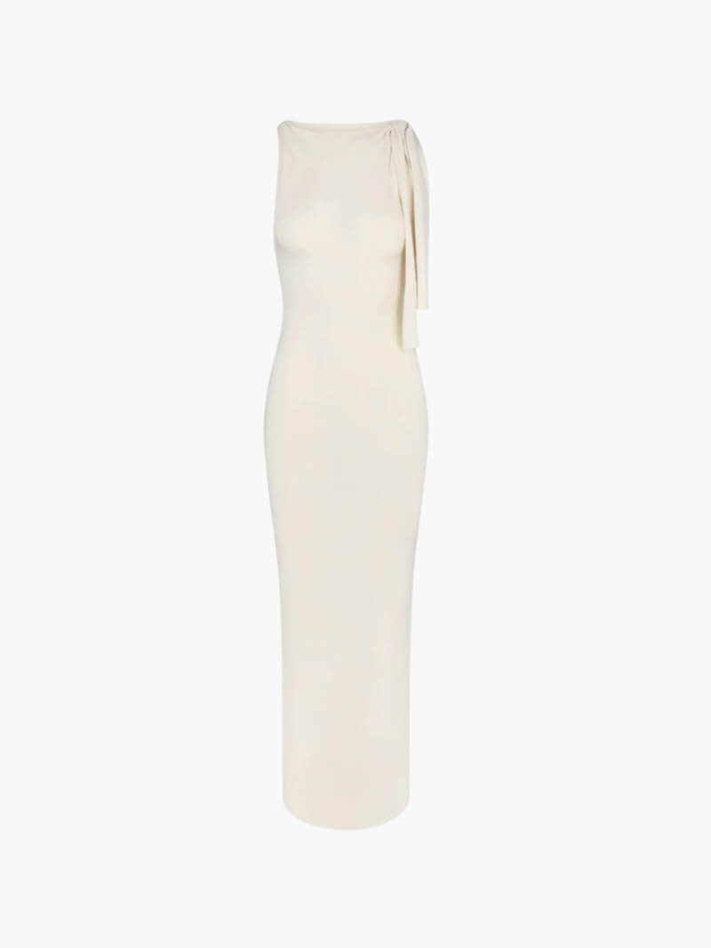 Kylie knotted maxi dress - SEAME Store