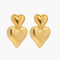 Heart earrings