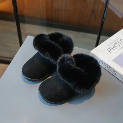 SEAME - Bella Toddler Snow Boots Black 12