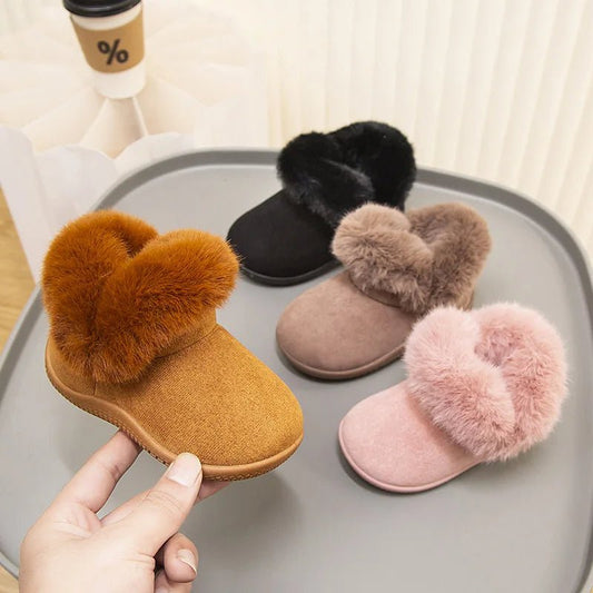 SEAME - Bella Toddler Snow Boots Brown 12