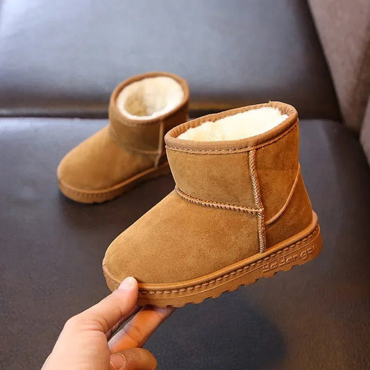 SEAME - Chloe Kids Snow Boots Brown 23