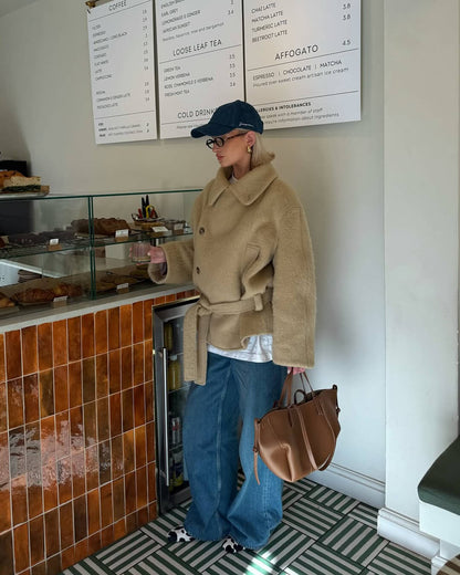 SEAME - Clara Coat Beige M