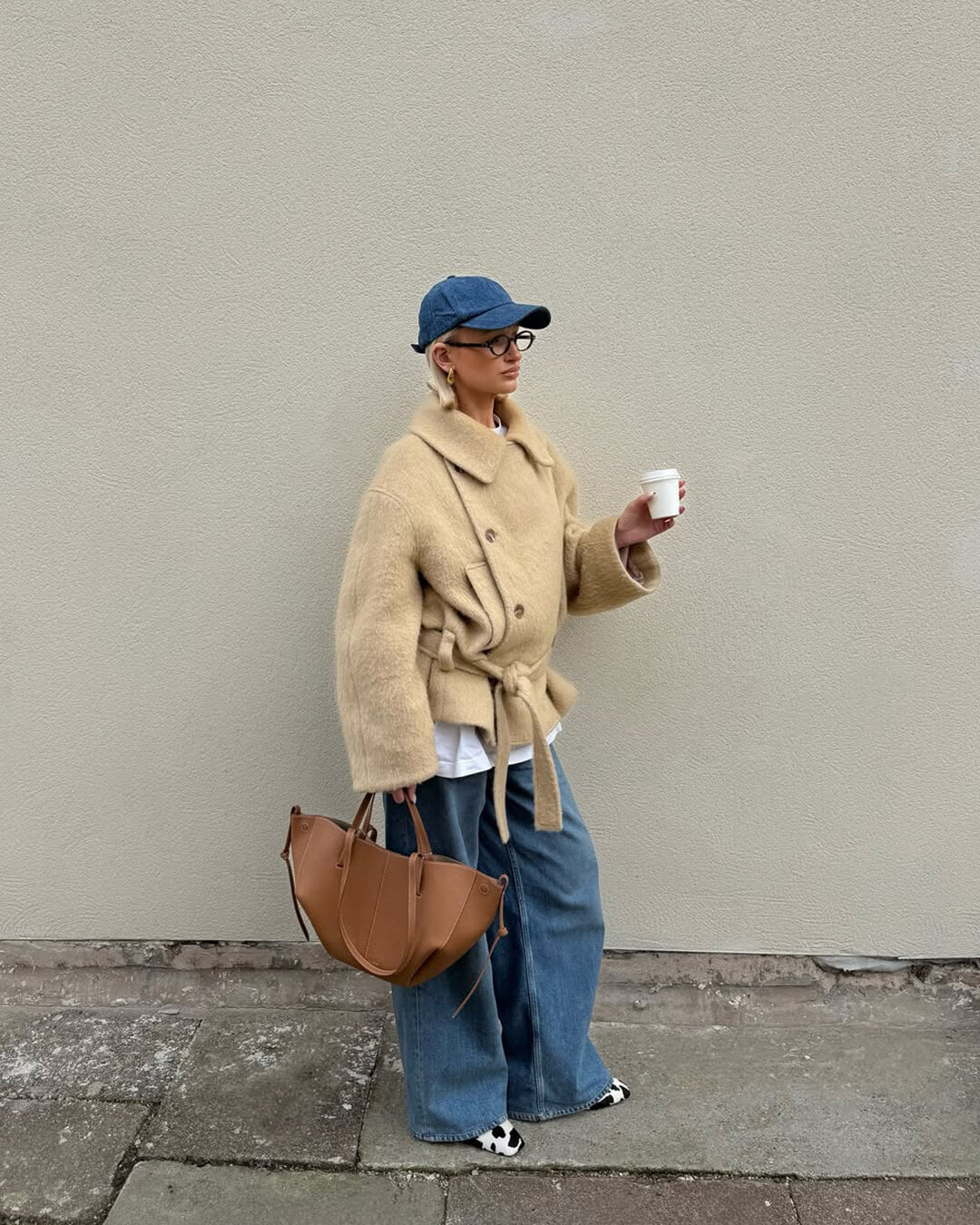 SEAME - Clara Coat Beige M