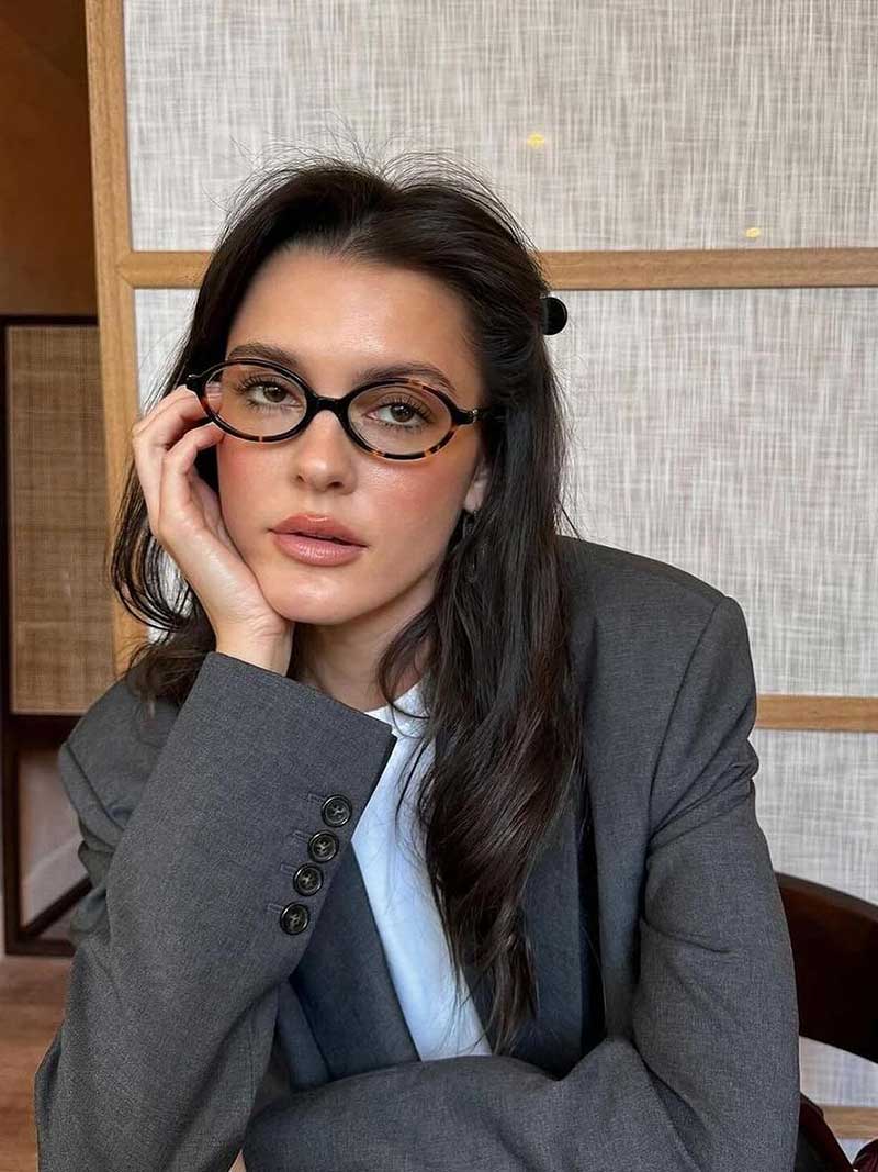 Seame - Clarence Reading Glasses Leopard Regular