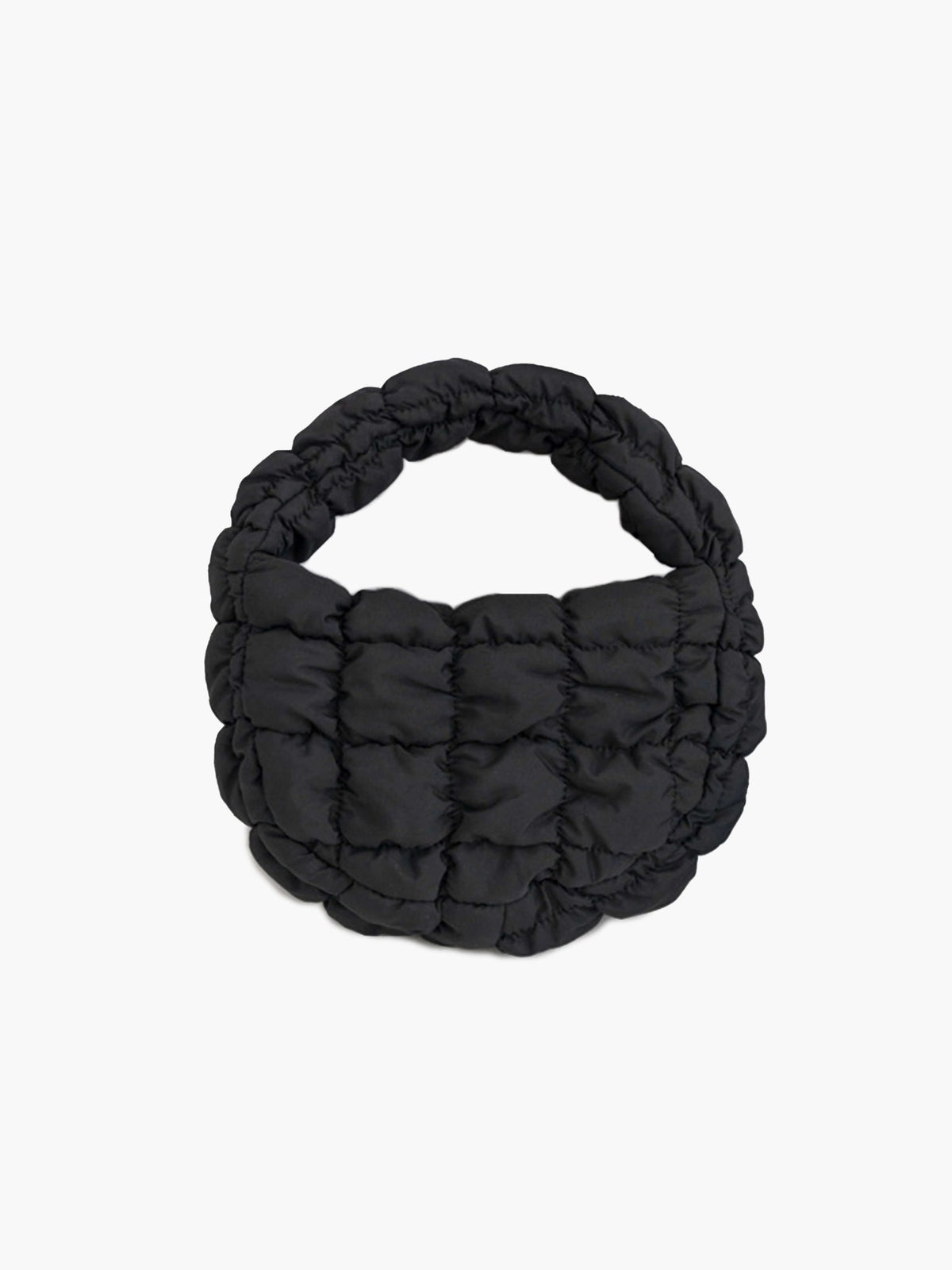 SEAME - Cloudy Puffer Bag Black Regular