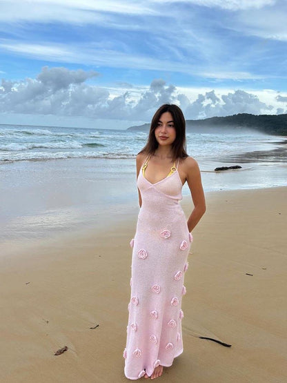 Seame - Sofia maxi dress White S